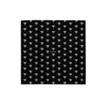 Black True Form all over print bandana with repeating white TF logos.