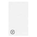 White True Form Athletic Hand Towel with a black circular True Form TF logo, shown from the front.