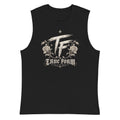 Black True Form Athletic Tank with a TF graphic, roses, and True Form text, shown from the front.